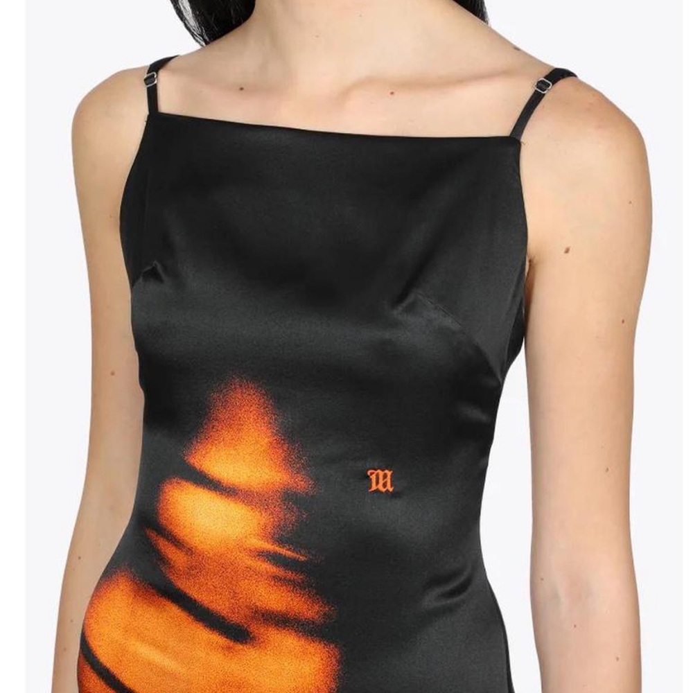 MISBHV Voyeur Silk Slip Dress - Picture 2 of 6
